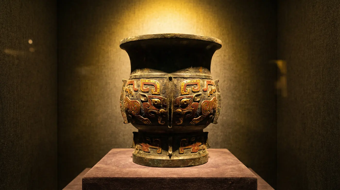 商周虎纹青铜器 - 四虎传媒 | 古代虎文化文物